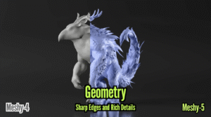 1280x1280 2 Introducing Meshy 5 Preview: Smarter AI, Cleaner Models, Bigger Animation Potential