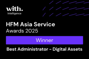 2025 hfm asia service awards 1 NAV Fund Services Wins Best Administrator – Digital Assets Honors at With Intelligence HFM Asia Services Awards